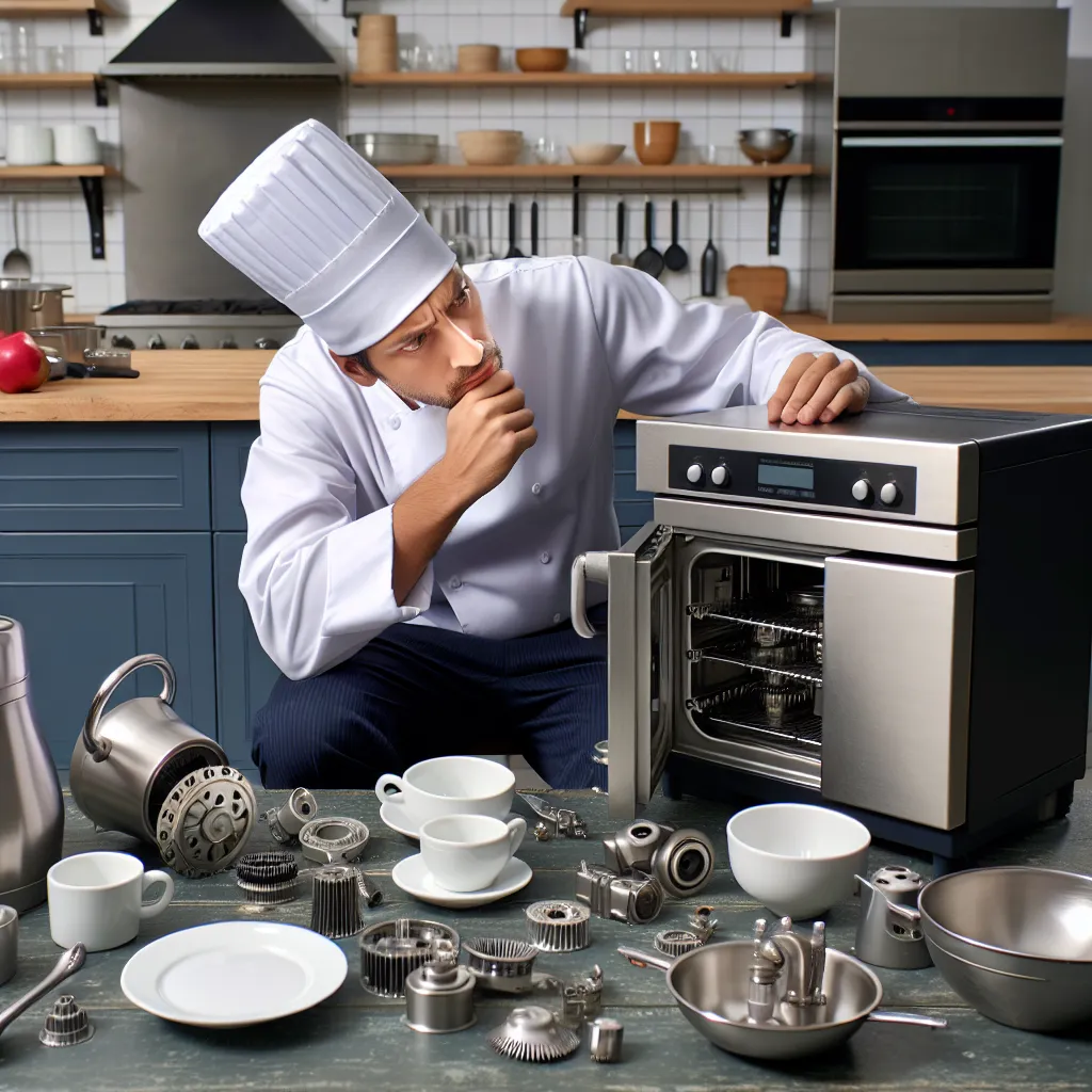 Wybór właściwych części zamiennych dla profesjonalnych kuchennych urządzeń – klucz do sukcesu restauracji