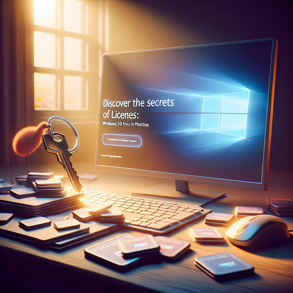 Odkryj Tajniki Licencji: Klucze do Windows 10 Pro i Inne Cenne Praktyki